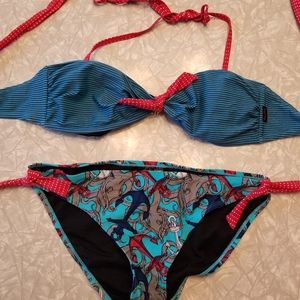 Iron Fist Sinking Ships Bandeau Bikini.